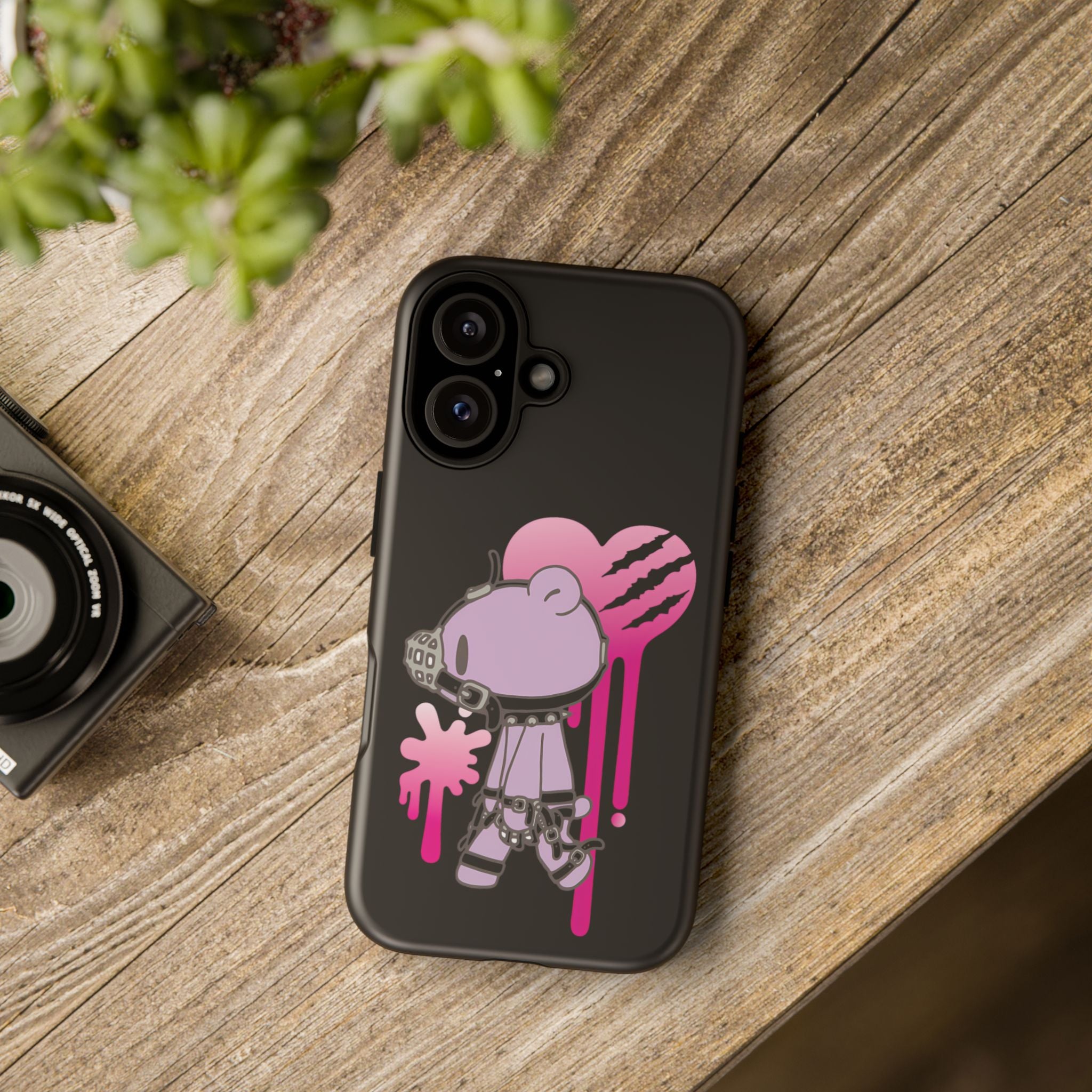 Gloomy Bear x DEDGRL6 "Jelly Heart" Tough Cases